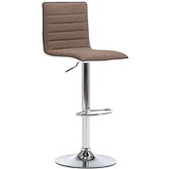 Bar stool taupe textile - Bar Stool