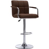 Brown textile bar stool - Bar Stool