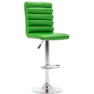 Green faux leather bar stool - Bar Stool