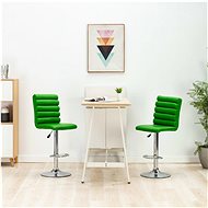 Bar stools 2 pcs green faux leather - Bar Stool