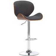 Gray textile bar stool - Bar Stool