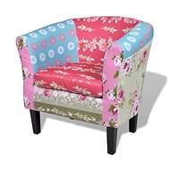 Textile patchwork armchair - Armchair