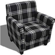 Armchair with black textile cushion - Armchair