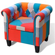 Textile patchwork armchair - Armchair