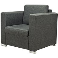Dark gray textile armchair - Armchair