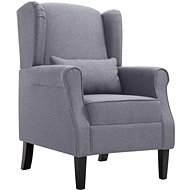 Dark gray textile armchair - Armchair