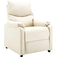 Pointing TV armchair creamy textile - Armchair