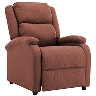 Pointing TV Armchair Brown Textile - Armchair