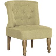 French armchair green textile - Armchair