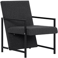 Gray textile armchair - Armchair