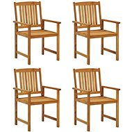 Director's Chairs 4 pcs Solid Acacia Wood 311848 - Garden Chair