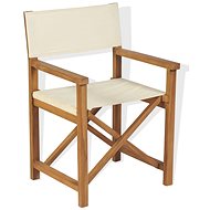 Folding director' s chair massive acacia 43801 - Garden Chair