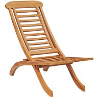 Folding garden chairs solid teak wood 49381 - Garden Chair