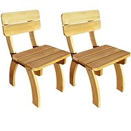 Garden Chairs 2 pcs Impregnated Pine Wood 273755 - Garden Chair