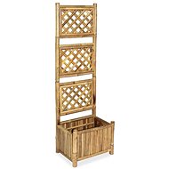 SHUMEE Elevated flower bed with bamboo trellises 40 cm - Raised Garden Bed