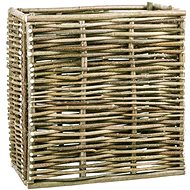 SHUMEE Raised flower bed 80 x 40 x 80 cm hazel wood - Raised Garden Bed