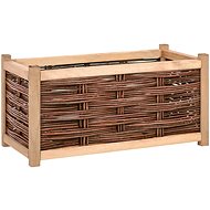 SHUMEE Raised flower bed 80 x 40 x 40 cm solid pine wood - Raised Garden Bed