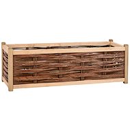 SHUMEE Raised flower bed 120 x 40 x 40 cm solid pine wood - Raised Garden Bed