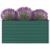 SHUMEE Raised Garden Box 160x80x77cm Galvanized Steel Green - Raised Garden Bed