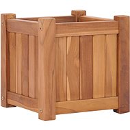 SHUMEE Raised flower bed 30 x 30 x 30 cm solid teak wood - Raised Garden Bed