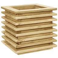 SHUMEE Raised flower bed 50 x 50 x 40 cm impregnated pine - Raised Garden Bed