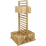 SHUMEE Garden Box with Trellises Impregnated Pine - Flower Box