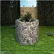 SHUMEE Hexagonal gabion raised bed 100 x 90 x 100 cm - Raised Garden Bed
