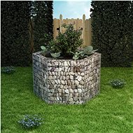 SHUMEE Hexagonal gabion raised bed 160 x 140 x 100 cm - Raised Garden Bed
