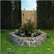 SHUMEE Hexagonal gabion raised bed 200 x 173 x 40 cm - Raised Garden Bed