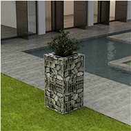 SHUMEE Gabion raised bed steel 50 x 50 x 100 cm - Raised Garden Bed