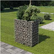 SHUMEE Gabion raised bed galvanized steel 90 x 50 x 100 cm - Raised Garden Bed