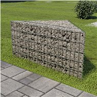 SHUMEE Gabion raised bed galvanized steel 75 x 75 x 50 cm - Raised Garden Bed
