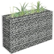 SHUMEE Gabion raised bed galvanized steel 90 x 30 x 60 cm - Raised Garden Bed