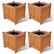 SHUMEE Raised flower beds 4 pcs 30 x 30 x 30 cm - Raised Garden Bed