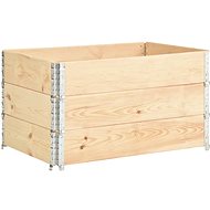 SHUMEE Raised flower beds 3 pcs 50 x 100 cm solid pine wood - Raised Garden Bed