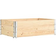 SHUMEE Raised flower beds 3 pcs 50 x 150 cm solid pine wood - Raised Garden Bed