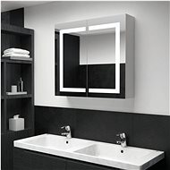 LED bathroom mirror cabinet 80 x 12.2 x 68 cm - Bathroom Cabinet