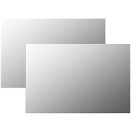 Wall Mirrors 2 pcs 60 x 40cm Rectangular Glass 3051623 - Mirror