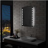 Bathroom Wall Mirror with LED Lighting 60 x 80cm - Mirror