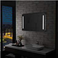 Bathroom Wall Mirror with LED Lighting 100 x 60cm - Mirror
