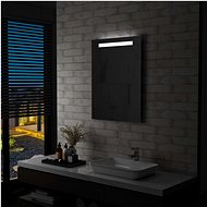 Bathroom Wall Mirror with LED Lighting 60 x 80cm - Mirror