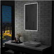 Bathroom Wall Mirror with LED Lighting 60 x 100cm - Mirror