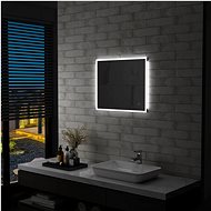 Bathroom Mirror with LED Lights and Touch Sensor 60 x 50cm - Mirror