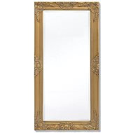 Wall Mirror Baroque Style 100x50cm Gold - Mirror