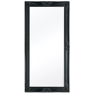 Wall Mirror in Baroque Style 120x60cm Black - Mirror