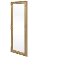 Wall Mirror in Baroque Style 140x50cm Gold - Mirror