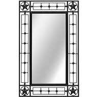 Rectangular Wall Mirror 50 x 80cm Black - Mirror