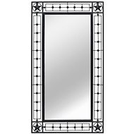 Rectangular Wall Mirror 60 x 110cm Black - Mirror