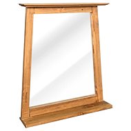 Bathroom Mirror Solid Pine Wood 70 x 12 x 79cm - Mirror