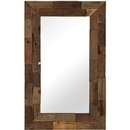 Mirror of Solid Recycled Wood 50 x 80cm - Mirror